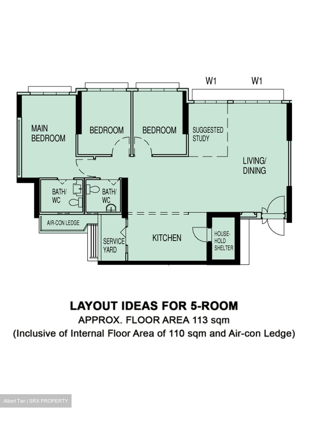 Blk 467B West Plains @ Bukit Batok (Bukit Batok), HDB 5 Rooms #511458431